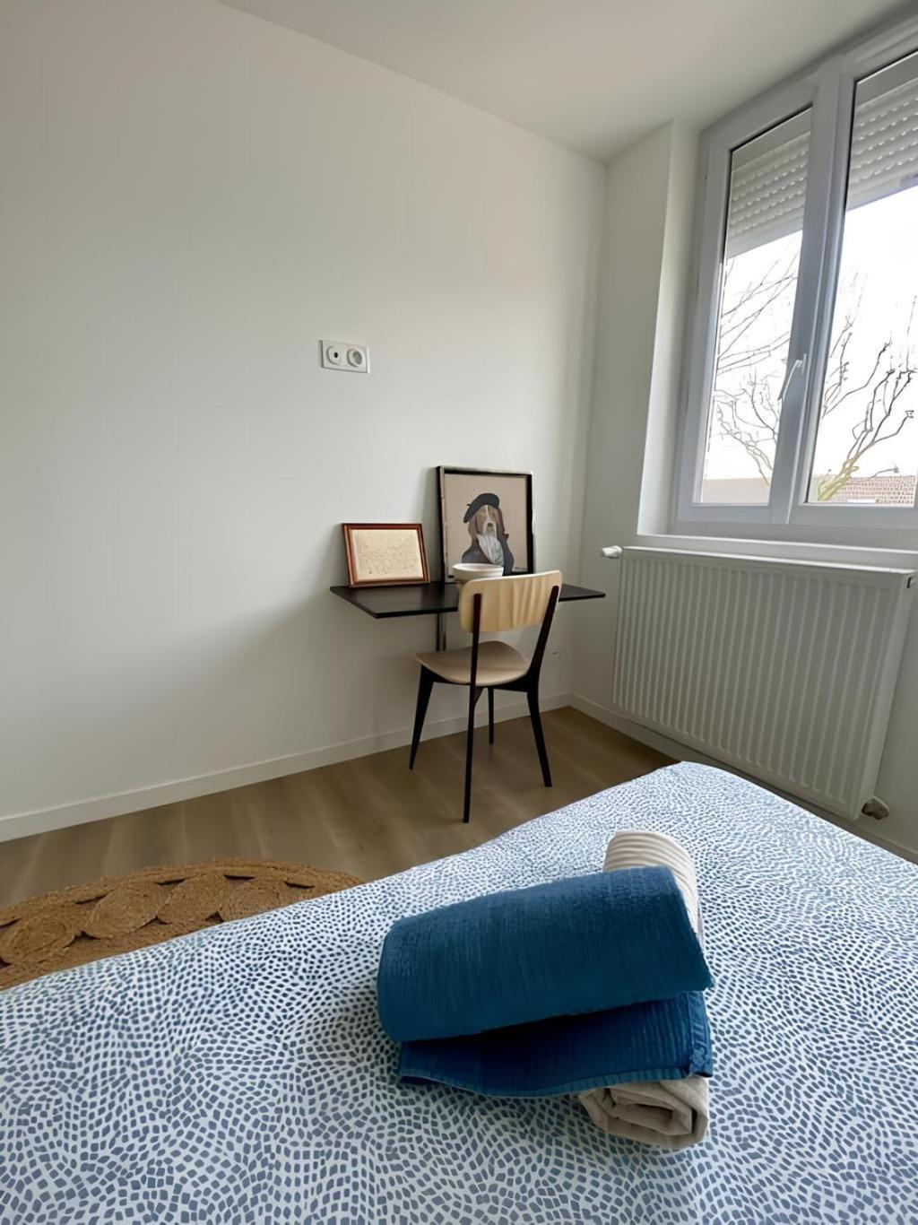 Maison Familiale Avec Exterieur Menage Et Linges Inclus Rouen Zewnętrze zdjęcie